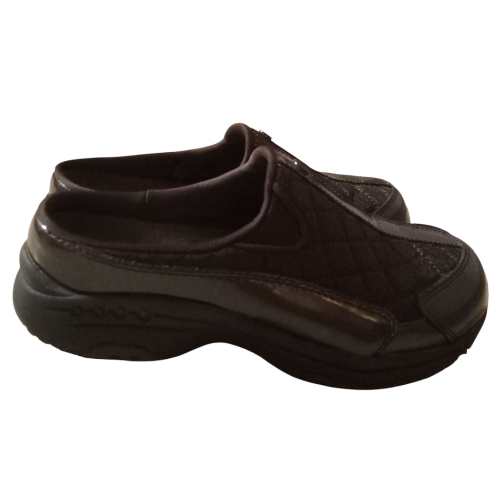 Easy Spirit Estraveltime Brown and Black Dress Mules/Clogs Size 6M!